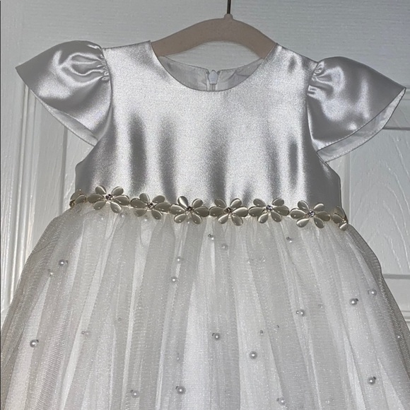 Christening / Baptism Cathedral gown custom bonnet 6-18 months special occasion - Picture 3 of 11